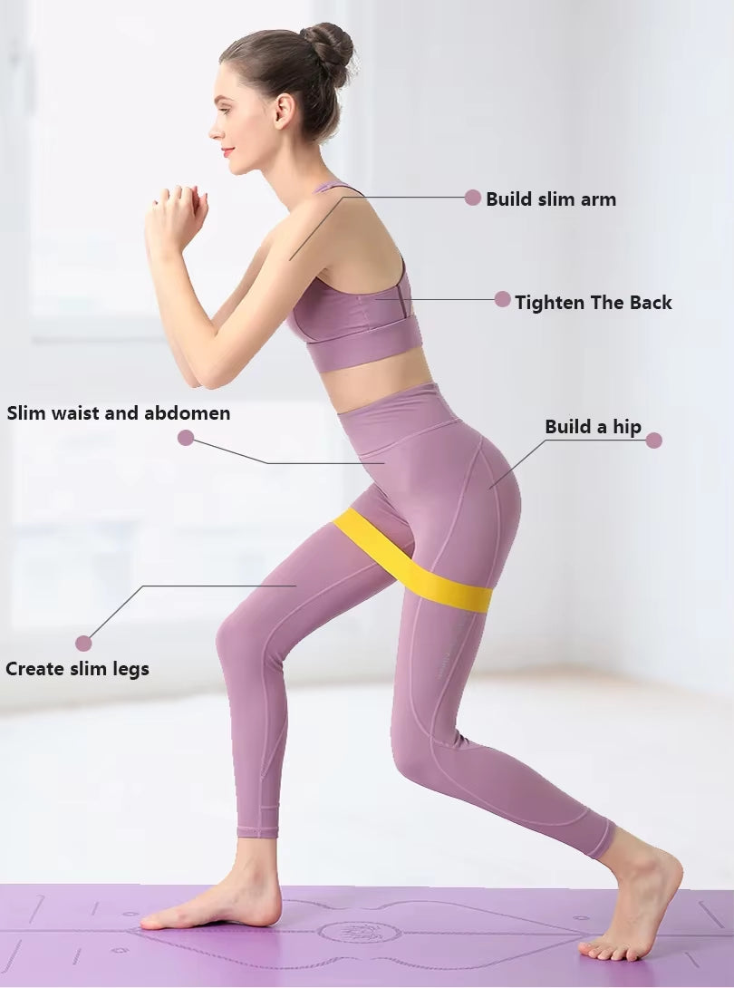 Gym with Elastic Bands Fitness Training Equipment Yoga Resistance Band Exercise Search Bodybuilding Pilates Sport at Home Sports