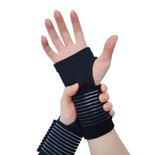 2 Pack Wrist Brace, Compression Wrist Support Splint for Women Men, Adjustable W
