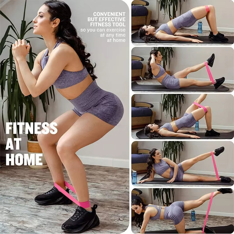 Gym with Elastic Bands Fitness Training Equipment Yoga Resistance Band Exercise Search Bodybuilding Pilates Sport at Home Sports