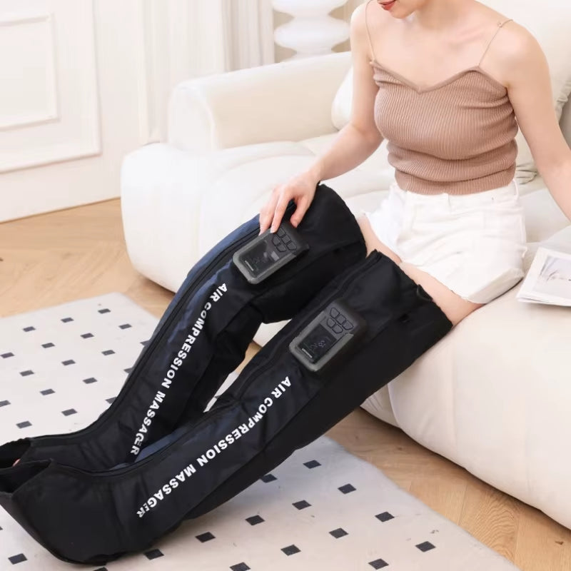 Air Compression Recovery System, Professional Sequential Training Device, Foot Leg Recovery Boots for Improved Circulation